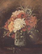 Vincent Van Gogh Vase with Carnations (nn04) oil painting on canvas